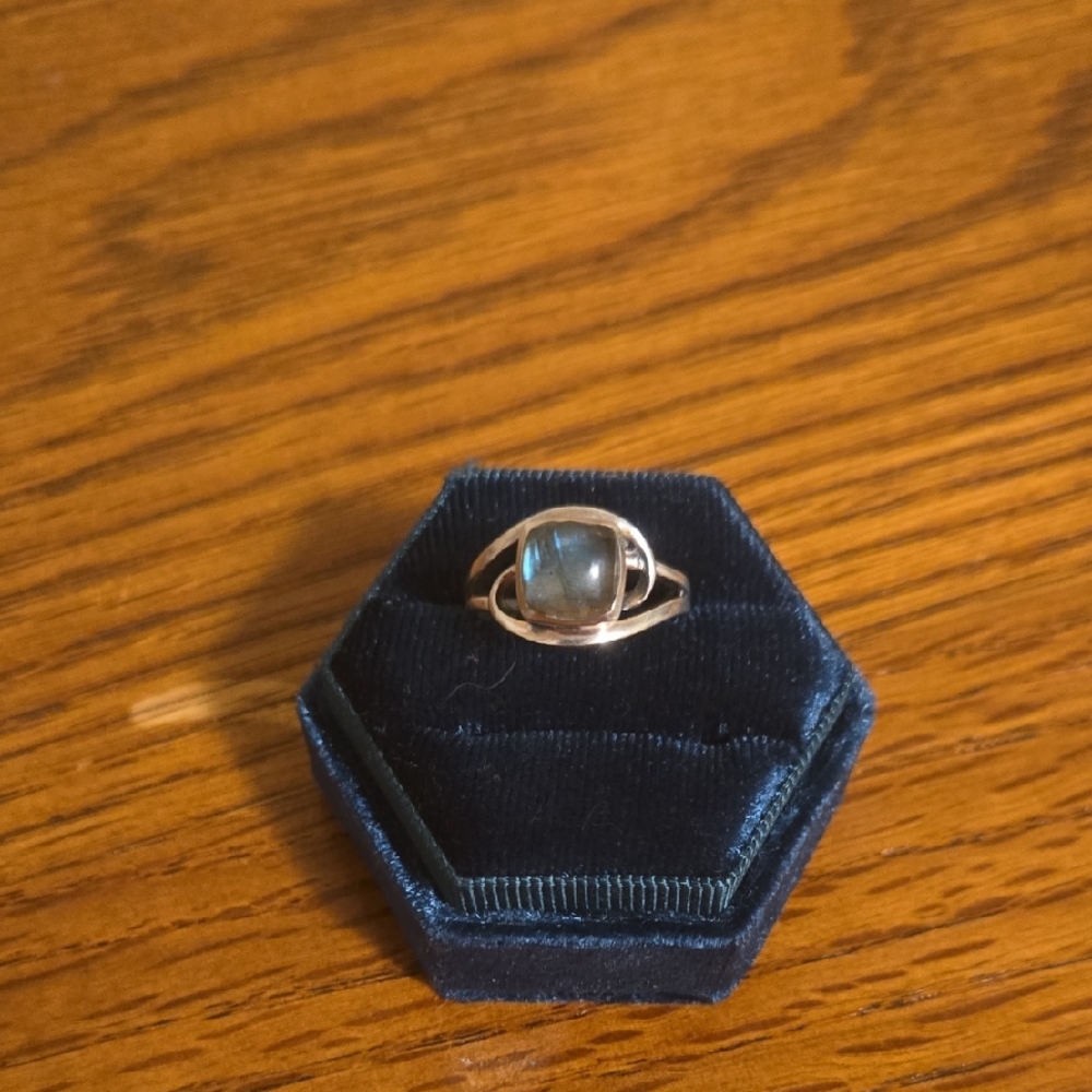 Labradorite Silver Ring